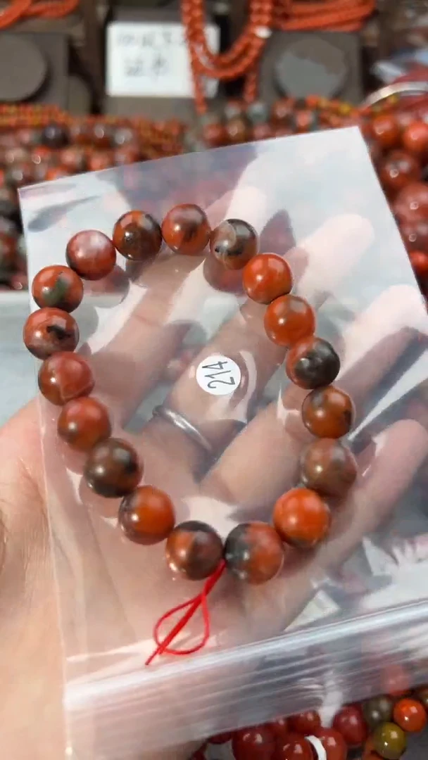 南红玛瑙手串未镶嵌11