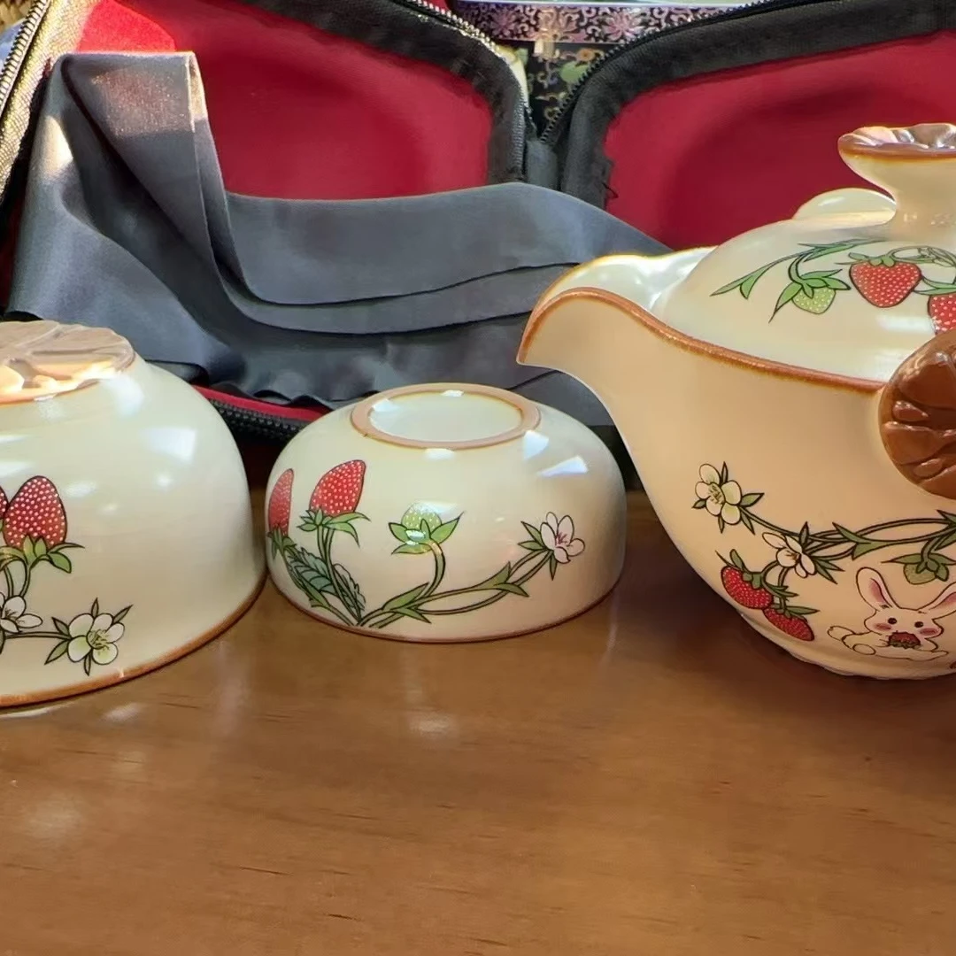 YS449-兔子旅行茶具
