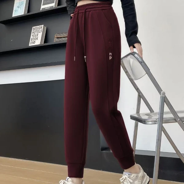 601升级款六片防风加绒收口卫裤