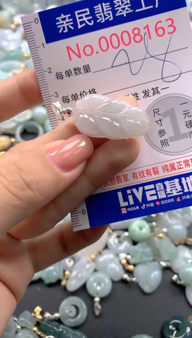 颈饰未镶嵌翡翠8163