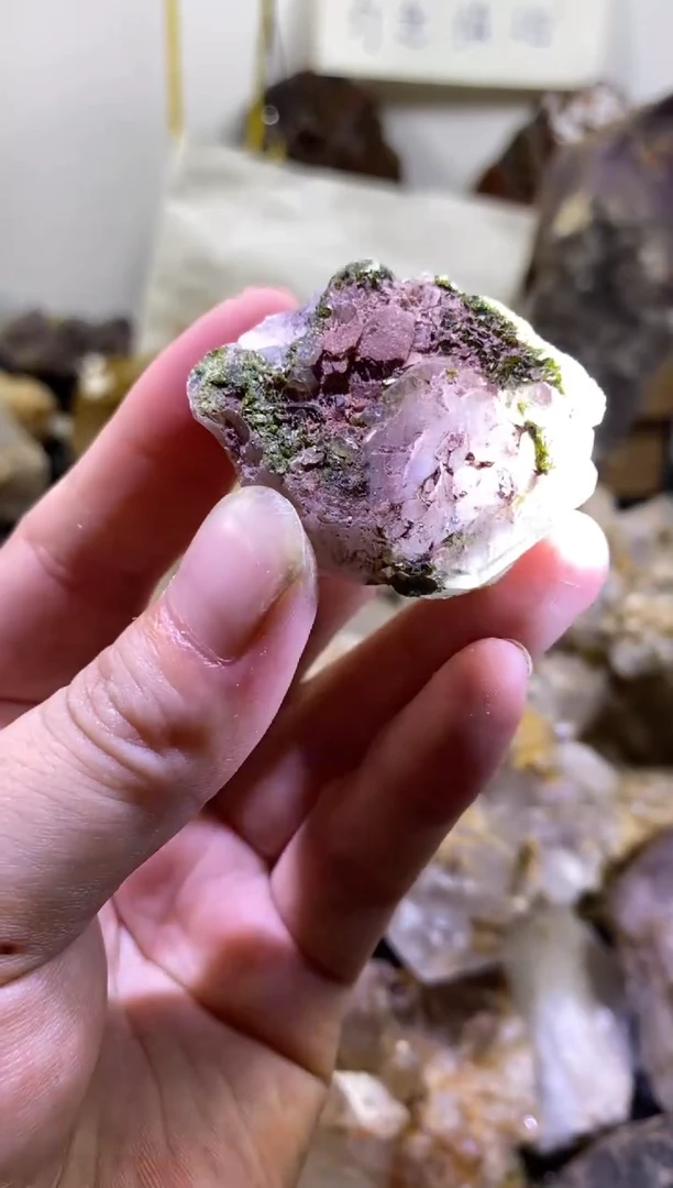 未镶嵌珠宝半成品水晶119号四川超七花园水晶