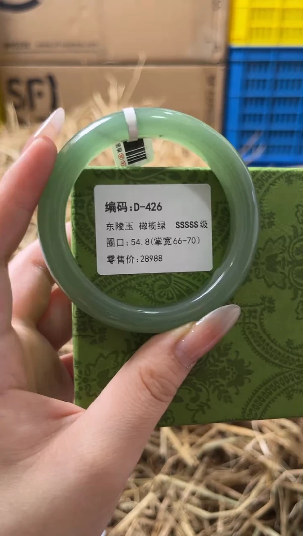 未镶嵌手镯石英质玉D-426