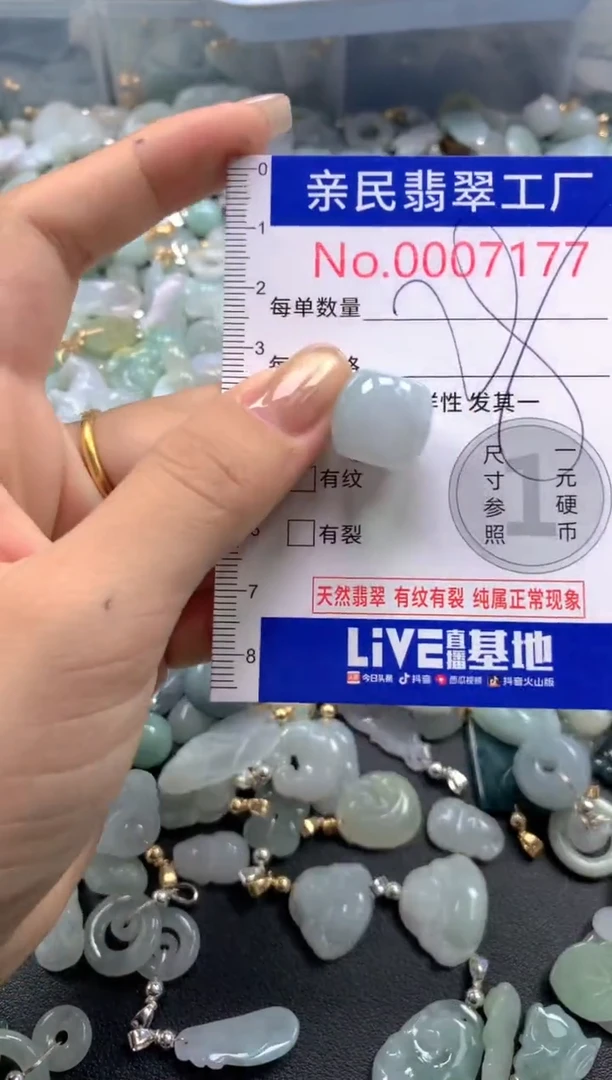 颈饰未镶嵌翡翠7177