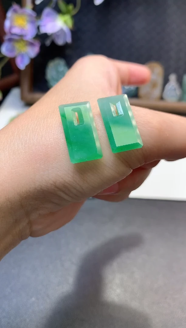 未镶嵌定制翡翠毛货