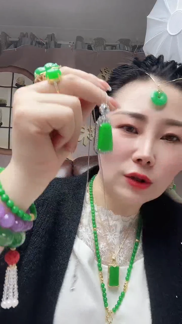 【闪购商品】翡翠颈饰银S925镶嵌51号