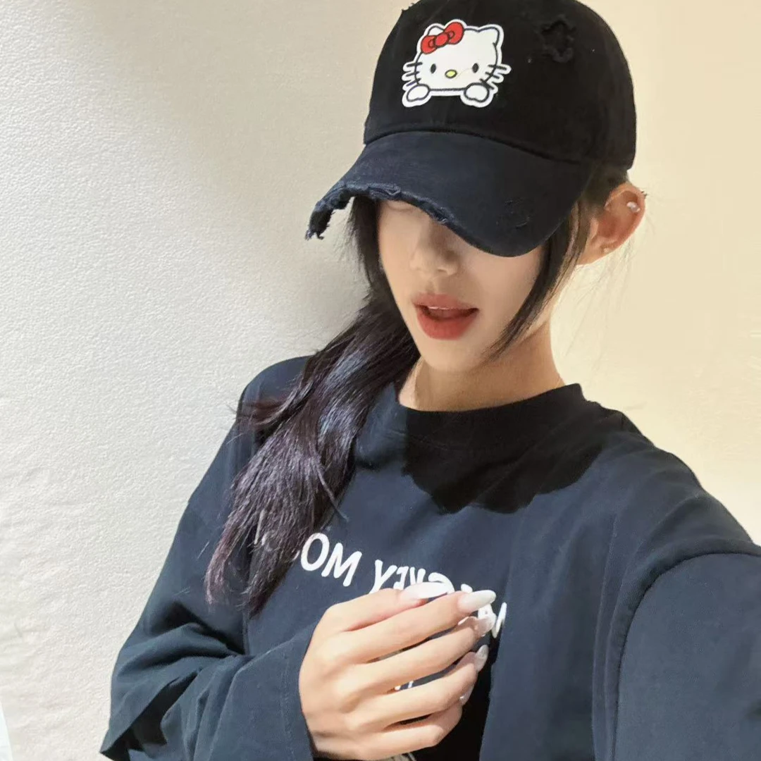 十三行白白-新款KT棒球鸭舌帽#7471