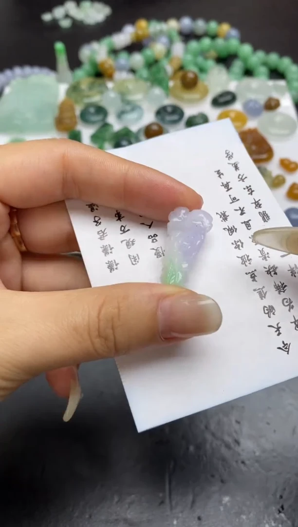 定制翡翠未镶嵌翡翠毛货~