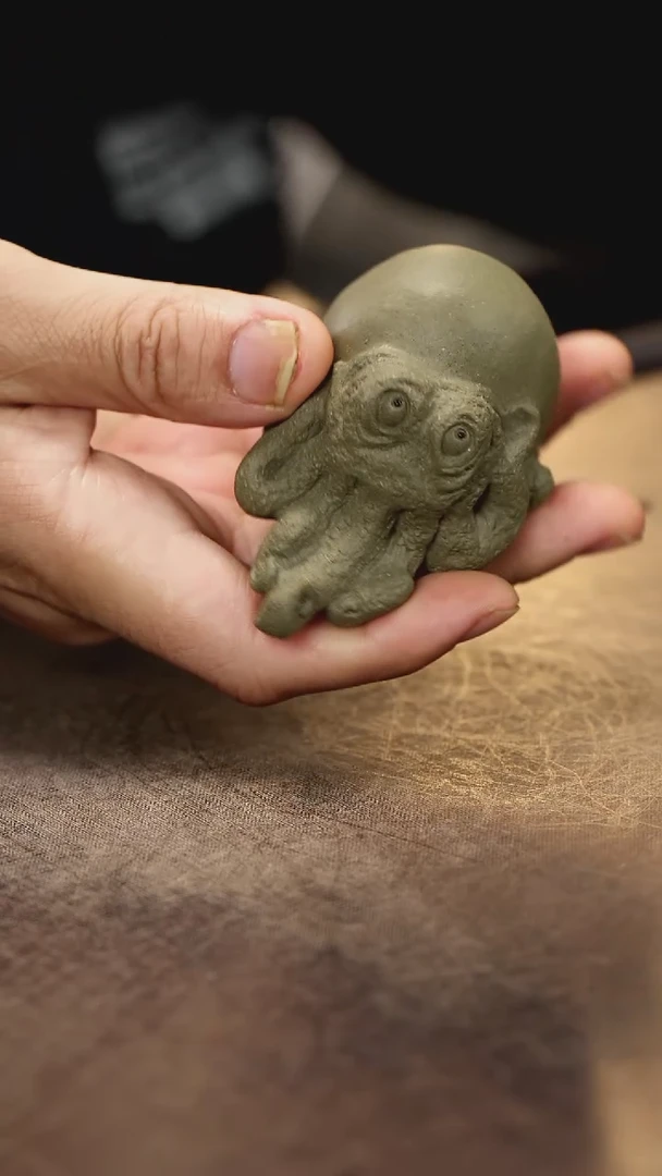 紫砂茶宠紫砂章鱼