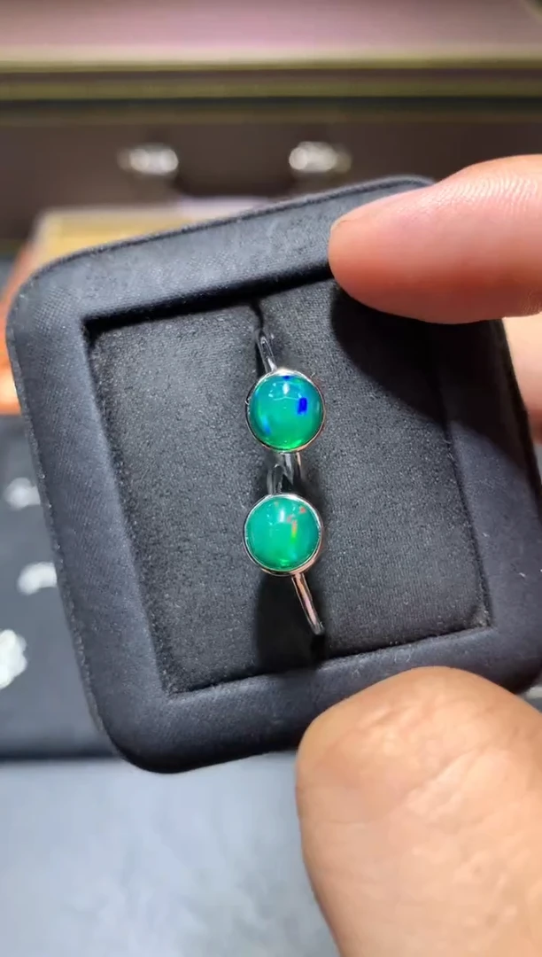 未镶嵌欧泊戒指G40【多样性发其一】