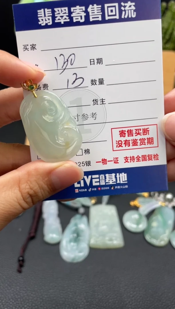颈饰未镶嵌翡翠10149028