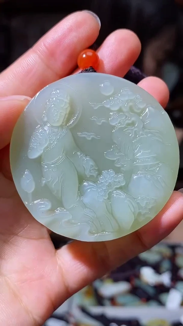 【闪购商品】和田玉挂件未镶嵌1