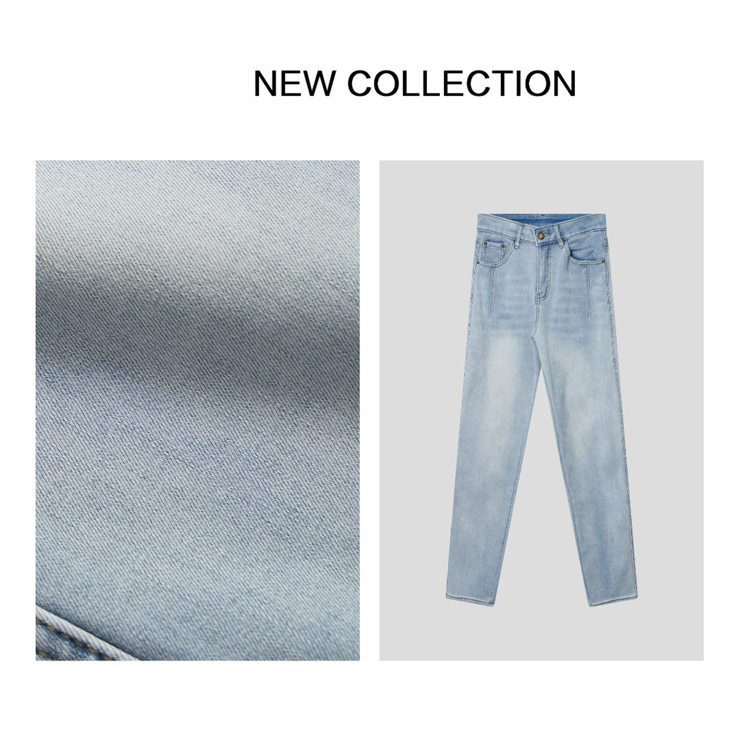 【小依专享】K5356006冬季加绒加厚牛仔裤6006