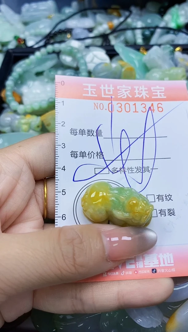 翡翠未镶嵌颈饰闪购0301346多样性发其一