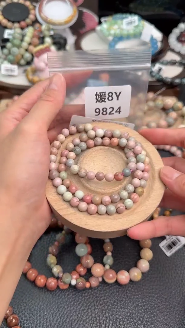 未镶嵌手链石英质玉木****可8Y9824
