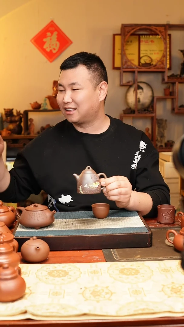 【闪购商品】紫砂茶壶喀左紫砂一线堂口，原矿手工制作