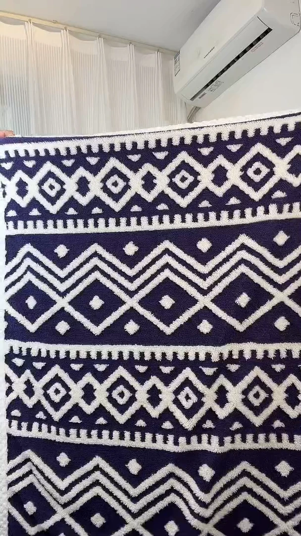 羊羔毛双色蓝80*100