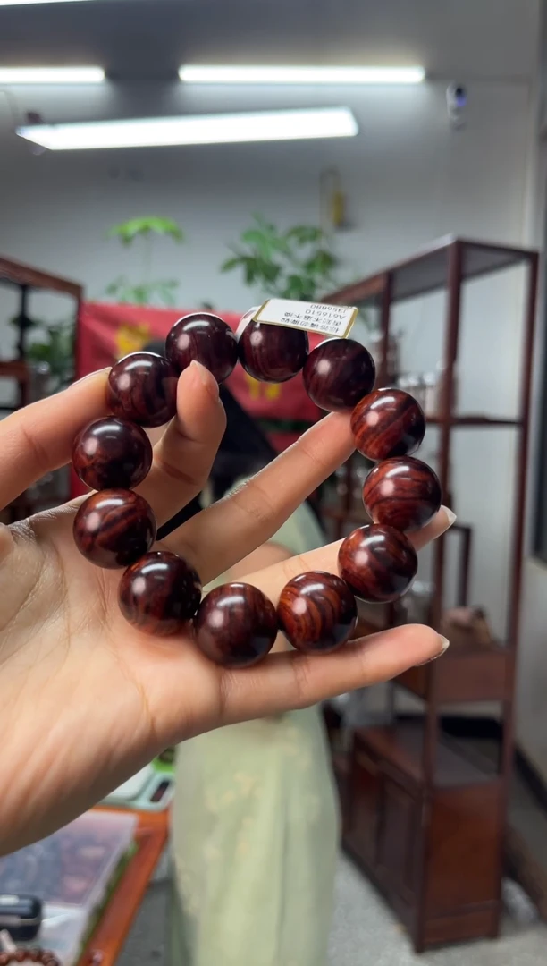 黄花梨/降香黄檀2.0海南黄花梨油梨手串（688）