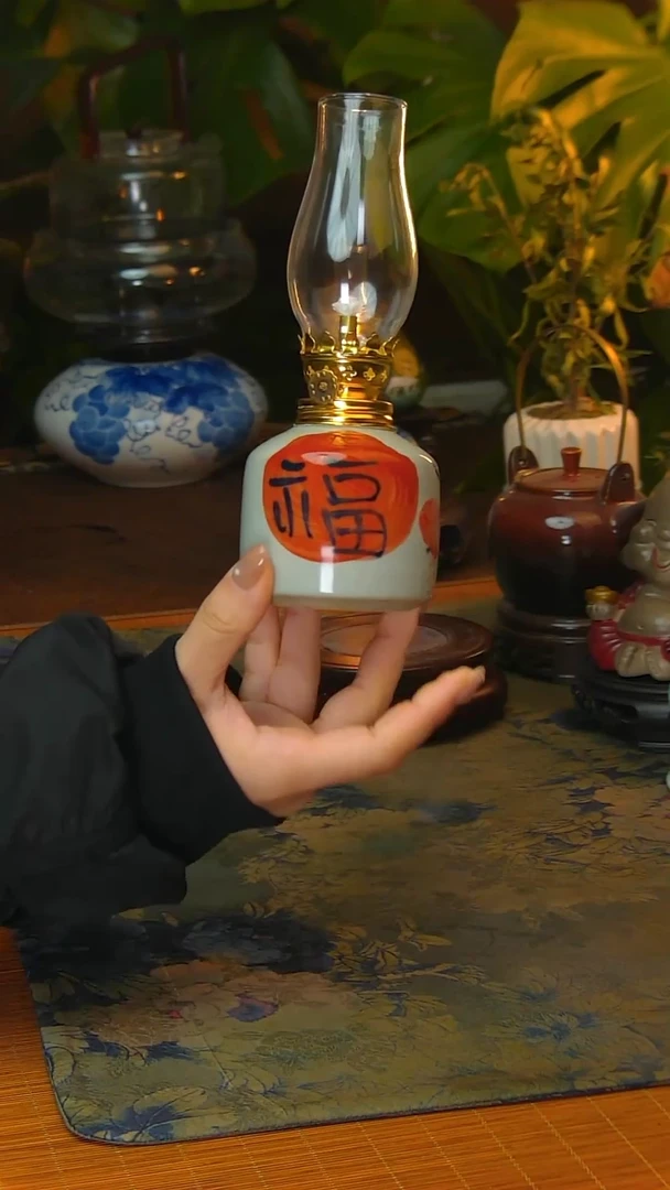 【闪购商品】景德镇陶瓷手工灯摆件