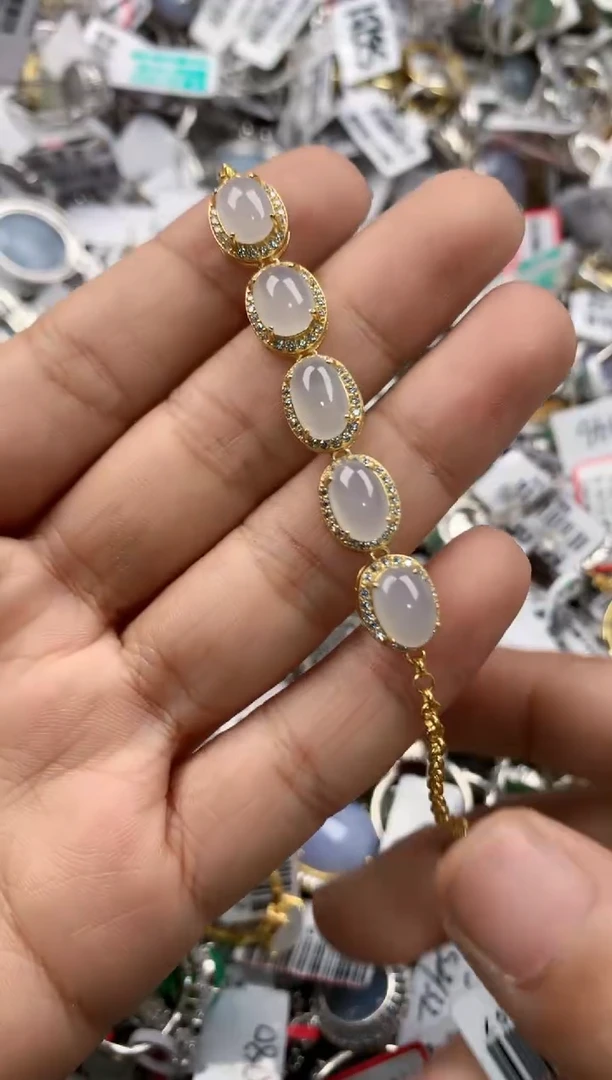 银S925镶嵌戒指翡翠11-11-11        6