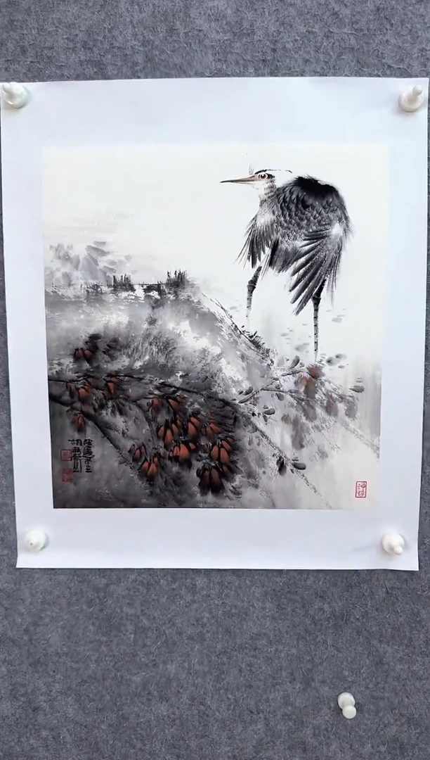 国画ST-HQS老师绘画作品