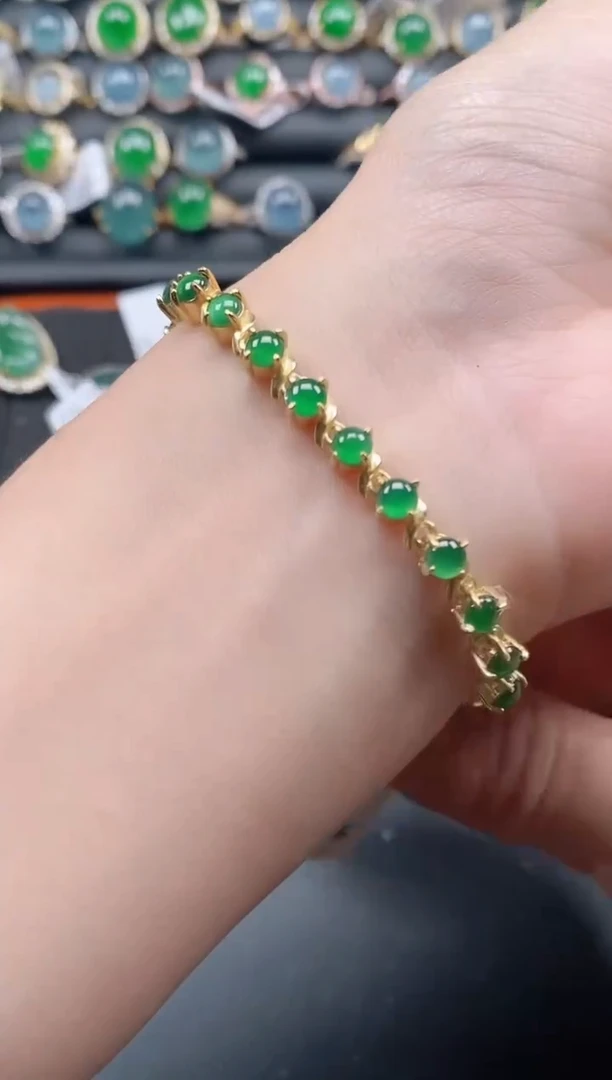 银S925镶嵌戒指翡翠111111