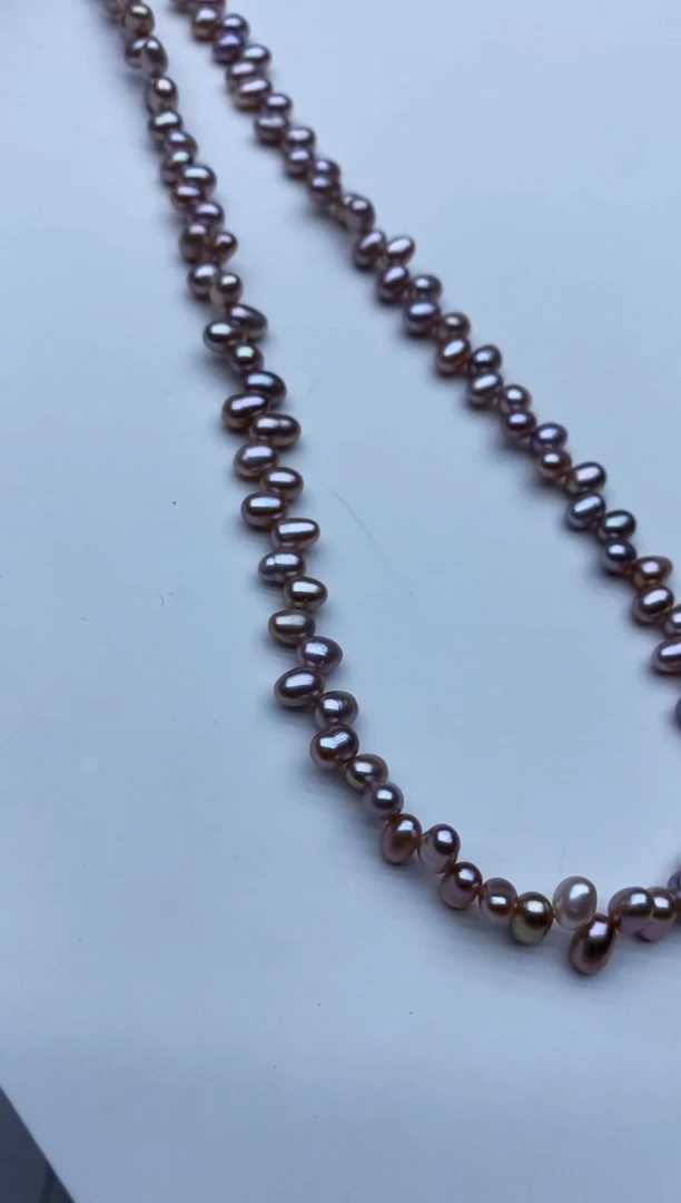 项链未镶嵌淡水珍珠项链