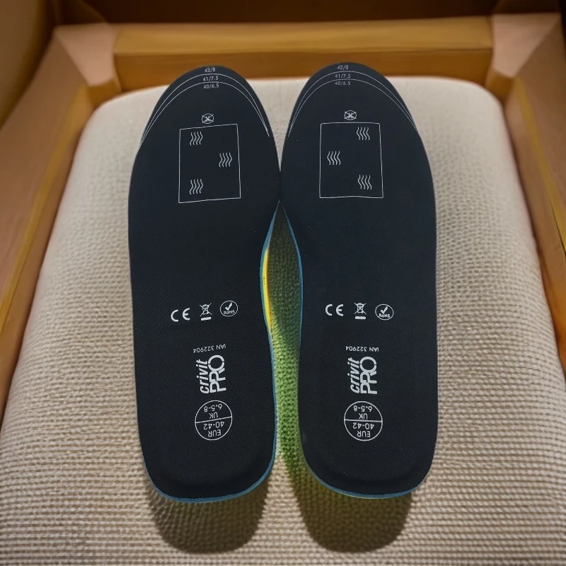 男女通用充电发热内置电池电加热鞋垫（充电线自配）
