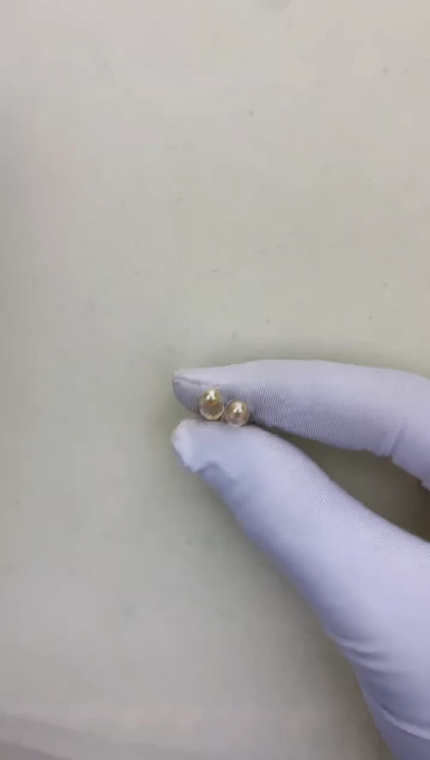 银S925镶嵌DA海水珍珠 GD133 耳钉 4