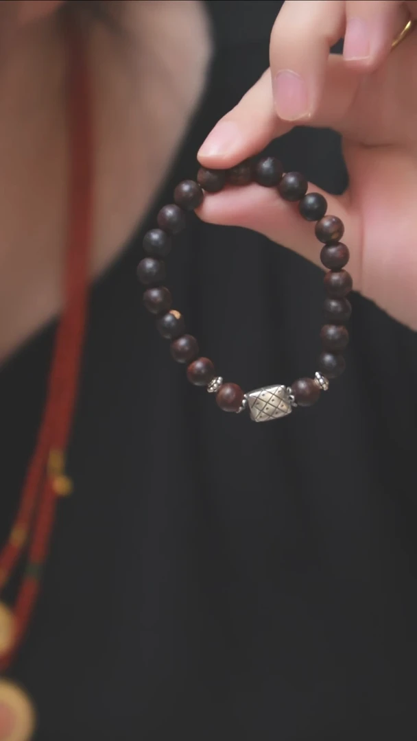 无925银珠宝奇石手串