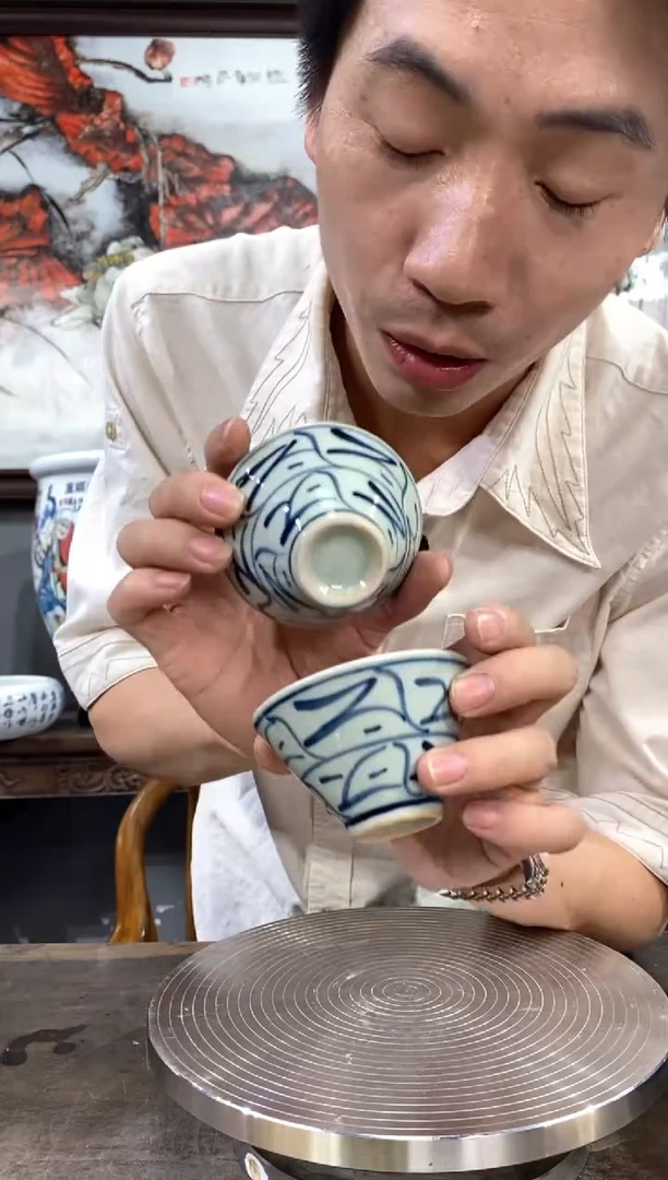 吴义松陶瓷联盟手绘陶瓷编号：4457 拍一发2