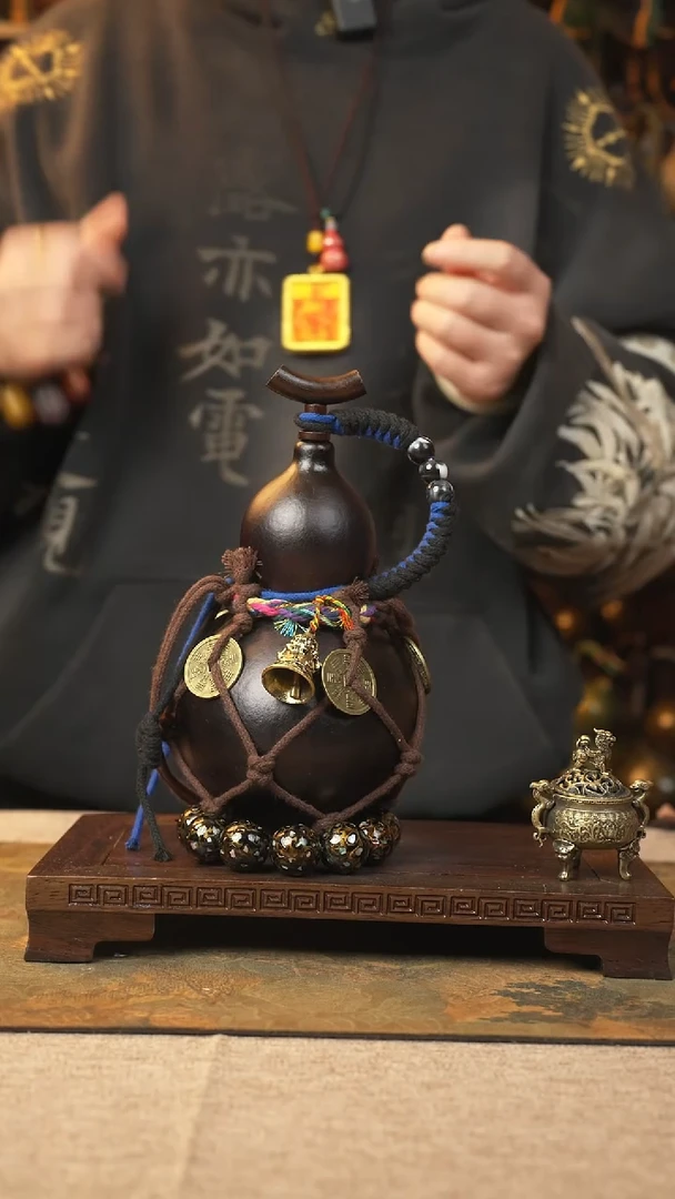【闪购商品】485大漆葫芦一物一拍记葫堂出品
