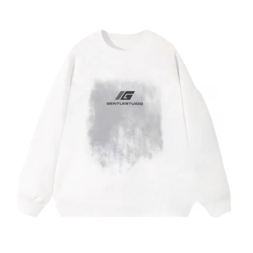 秋季新款扎染潮流字母IG印花卫衣186