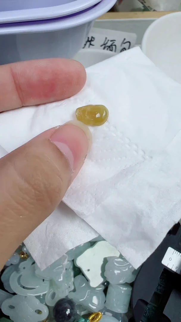 散珠翡翠476号链接，A货翡翠