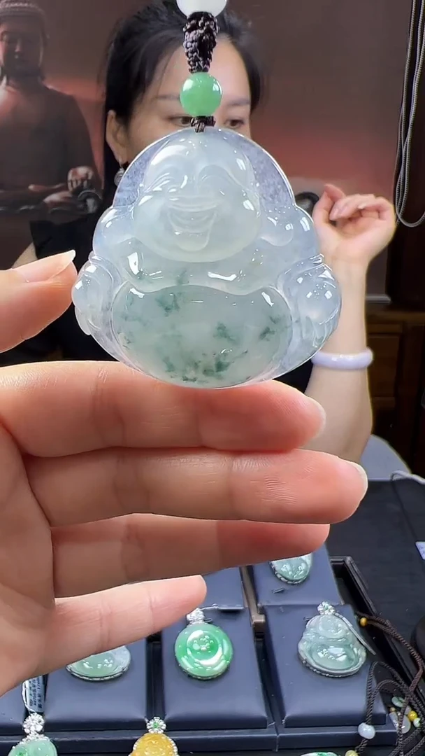 未镶嵌挂件翡翠秋*佛公