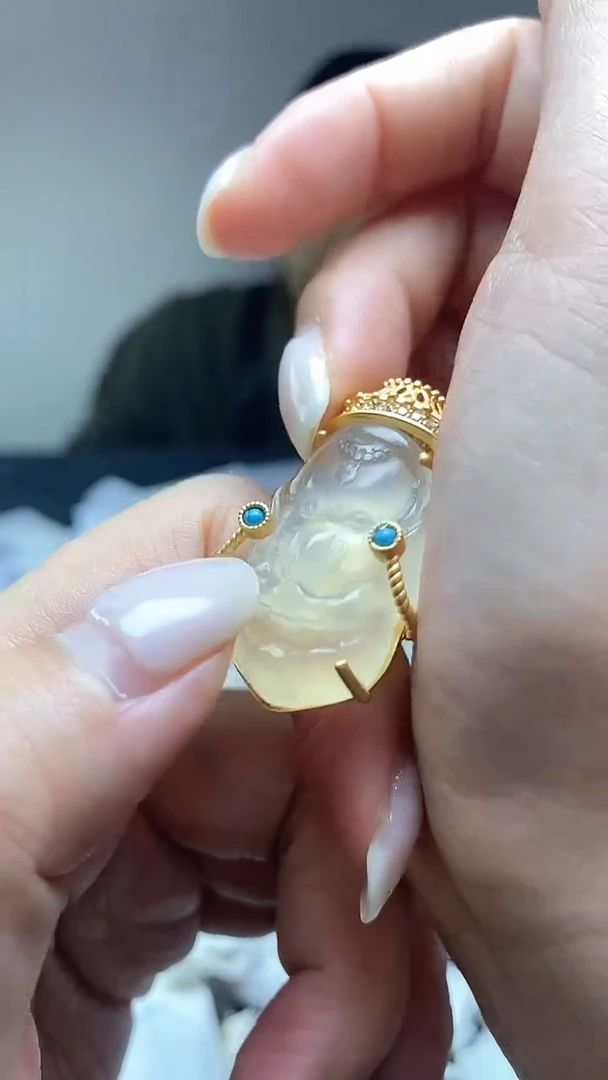 满色吊坠 所见即所得！