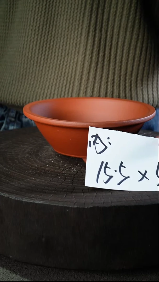 宜兴紫砂小花盆盆