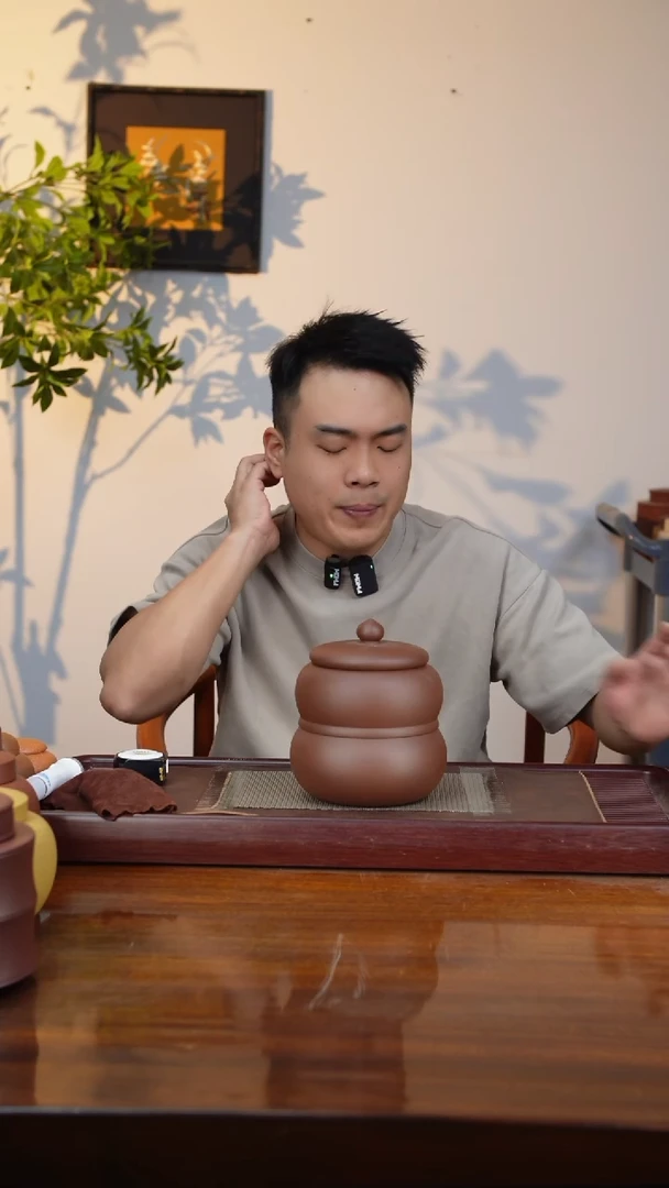 宜兴原矿紫砂茶叶罐