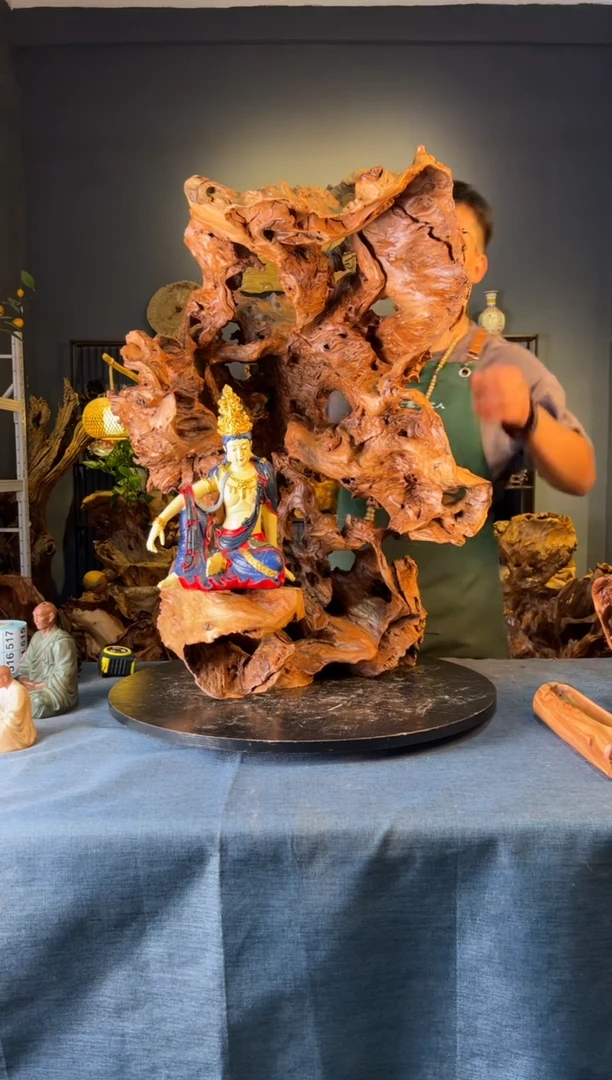 木卢师傅根艺作品（不包含人物摆件）