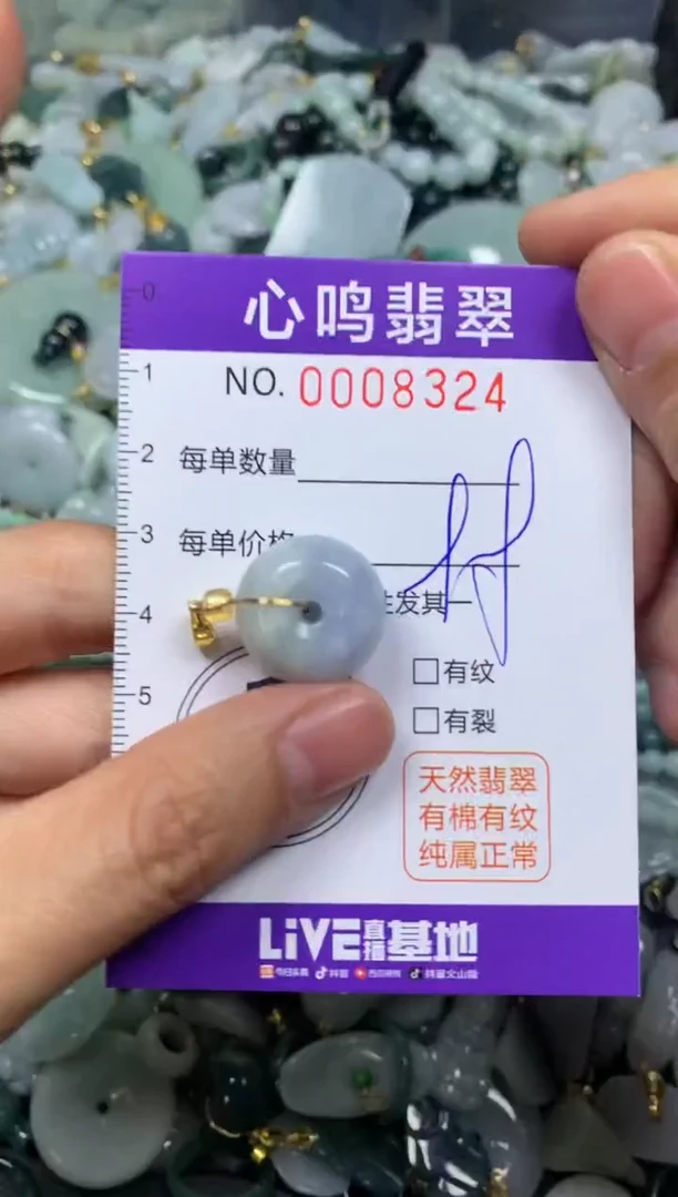 【闪购商品】翡翠颈饰未镶嵌闪购008324