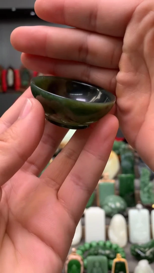【闪购商品】和田玉茶杯未镶嵌茶杯（多样性发货）