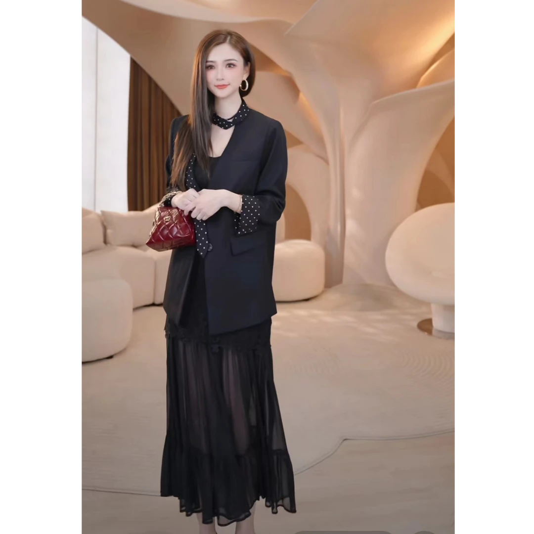 COCO BECCI【墨尔本外套】垂坠高阶质感显瘦优雅外套CFLJC200055