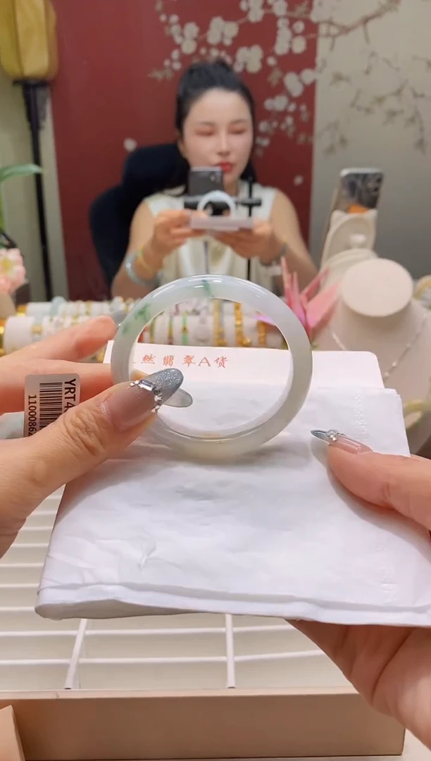 未镶嵌手镯翡翠79号贵妃53.1/51正/短47.0/12.7*6.5