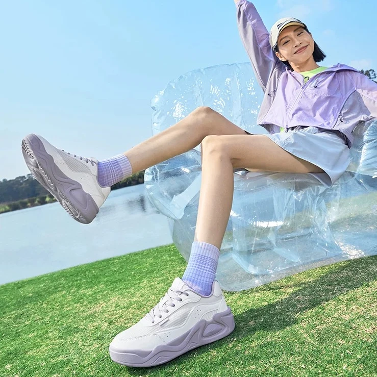 冷萃丨鸿星尔克25休闲板鞋双旦礼情侣低帮百搭透气时尚滑板鞋