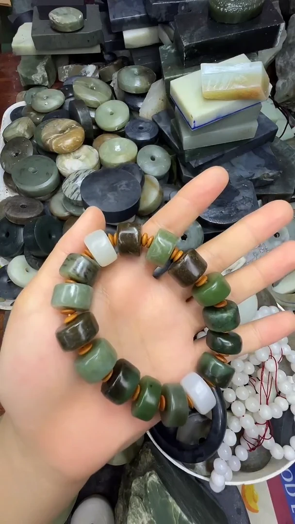 未镶嵌和田玉珠宝半成品半成品