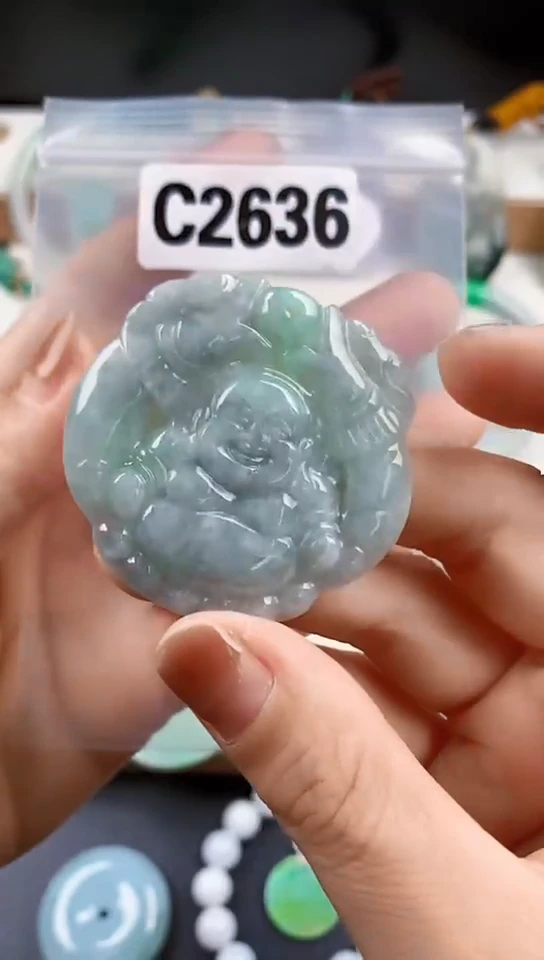 颈饰未镶嵌翡翠天然翡翠吊坠挂件