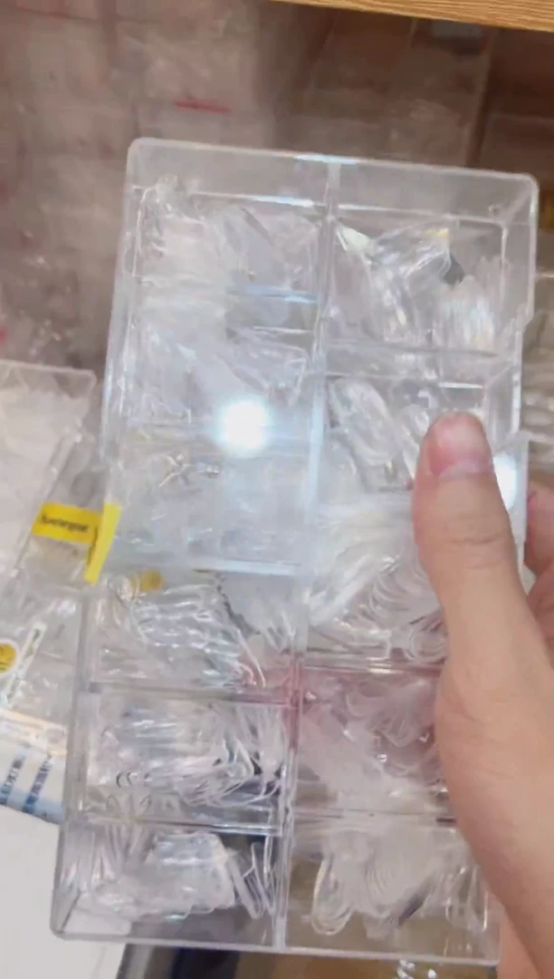 1  华盛美甲片椭圆500片