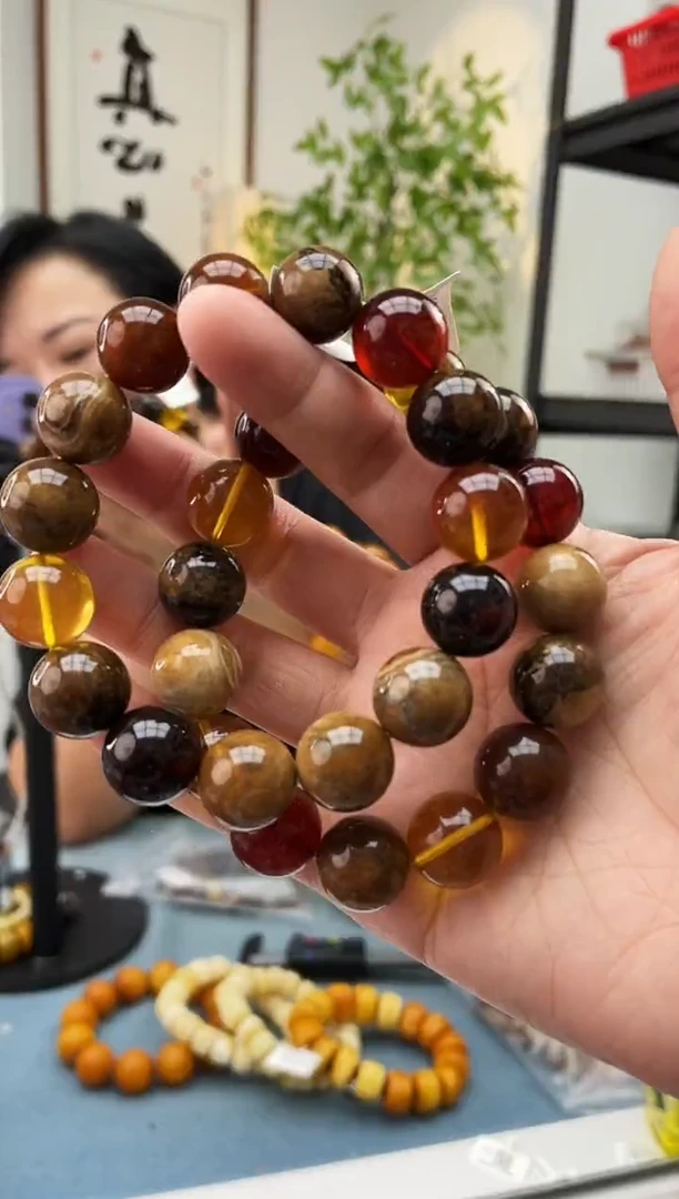 未镶嵌琥珀珠宝奇石025 14多样性发一