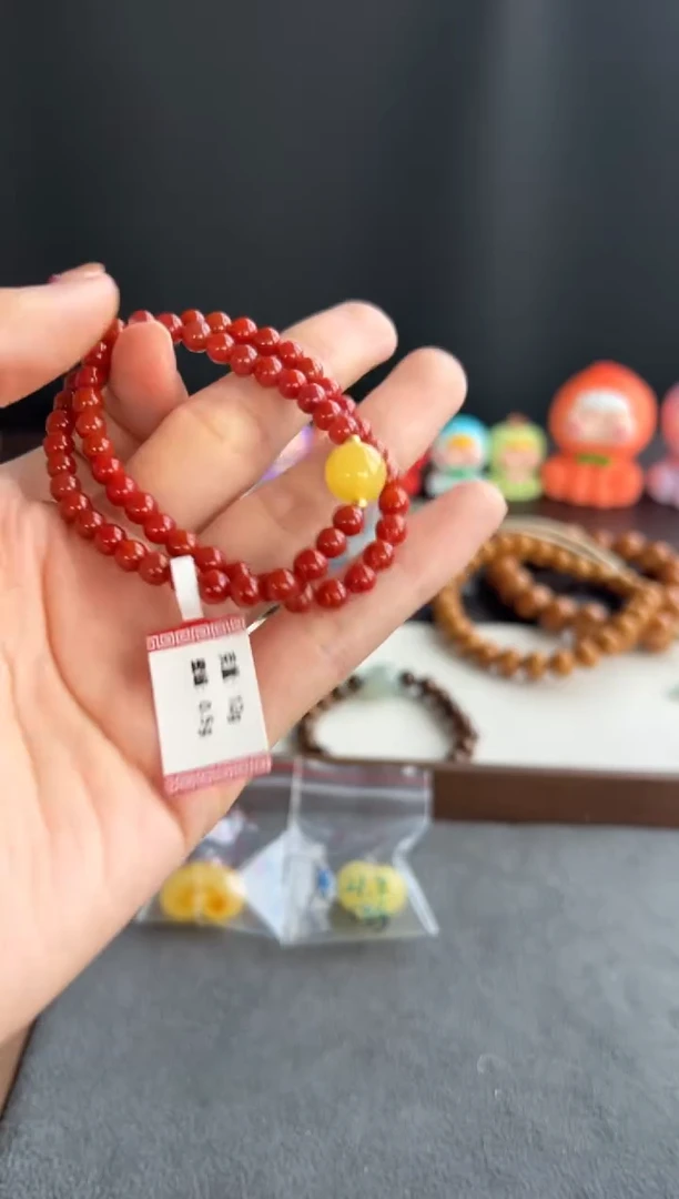未镶嵌手串南红玛瑙503买断