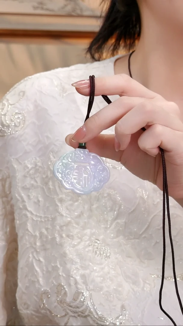 颈饰未镶嵌翡翠国风