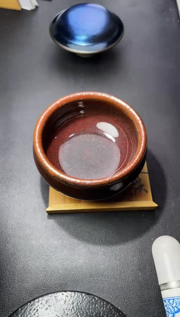 茶盏147（叶紫建盏